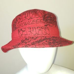 Young & Reckless Bucket Hat red